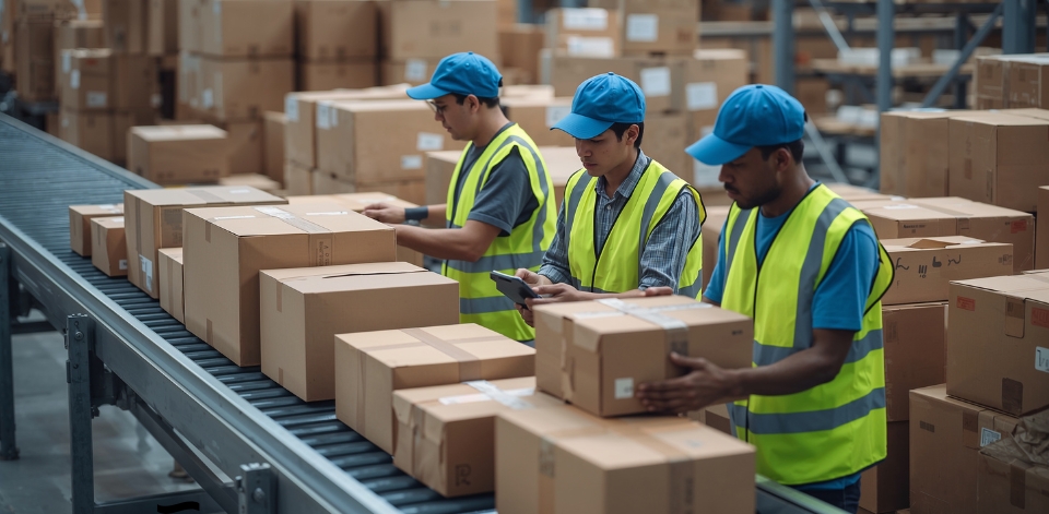 Packaging & Prep Service for Amazon FBA at Hummlogistics